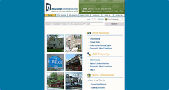 Desktop Screenshot of housingcleveland.org